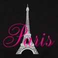 thumbnail image 3 of CafePress - I Love Paris Women's Dark T Shirt - Women's Traditional Fit Dark T-Shirt, 3 of 4