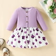 thumbnail image 2 of MZXELPRJD Little Brother Big Sister Matching Outfits Boy Outfits Girls 2 Piece Set Turtleneck Bodysuit Best Christmas Gifts 2025 Baby Girl Clothing, Purple 6-9 Months, 2 of 5