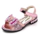 thumbnail image 1 of Sandalias de tacón alto para niñas de Disney, nuevos zapatos de princesa frozen elsa, zapatos de tacón alto para niñas pequeñas, Aisha show shoes26-Insole 16,2 cm Gao Jinjia LED, 1 of 2