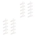 thumbnail image 2 of Maytalsory 10 Pieces Easel Stands Dish Plate Picture _S Frame Holder Photo Rack White L 10 Pcs 2Set, 2 of 6