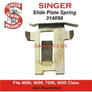 SINGER Compatible Slide Plate Spring 314098 Fits 4000, 6000, 9000 Class See Description