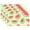 A419, variant on Ryvnso Placemats Set of 4 Summer Watermelons Dining Mats Heat-Resistant Non-Slip Washable Table Mat