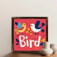 thumbnail image 6 of Cartoon Birds Art Wooden Sign Wall Plaque - Vintage Art Decoration, Wall Decoration - Ideal Gift For Home Decoration, Living Room, Bathroom, Bedroom, Garden, Dining, Bar, Cafe, Festival Party Decor, 6 of 7
