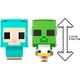 thumbnail image 2 of Figure Mattel Minecraft Flippin' Figs Sheep & Chicken, paquete de 2, 2 of 6