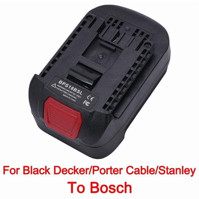 Battery Adapter For Black*and*Decker 18V Li-Ion Battery Convert To for Bos*ch 18V Lithium Battery Tool