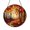 Acrylic 3.5 Inch, variant on Fall Forest Stained Glass Suncatcher, Autumn Landscape Window Hanging Decor with Orange Leaves, Round Glass Art Panel for Home Decoration, Seasonal Nature Gift Idea