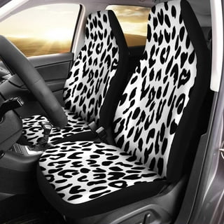 Black Panther 1 Pair Car Seat Covers, Luxury Car Protectors, Universal  Anti-Slip Driver Seat Cover with Backrest,Diamond Pattern (Black)