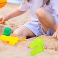 thumbnail image 4 of OUNONA 2Pairs Assorted Color Plastic Sand Molds for Sandbox and Beach Outdoor Activities, 4 of 8