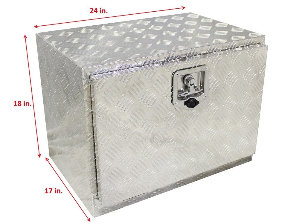 Brait BR24 Aluminum Truck Pickup Underbody Under Bed Tool Box Trailer