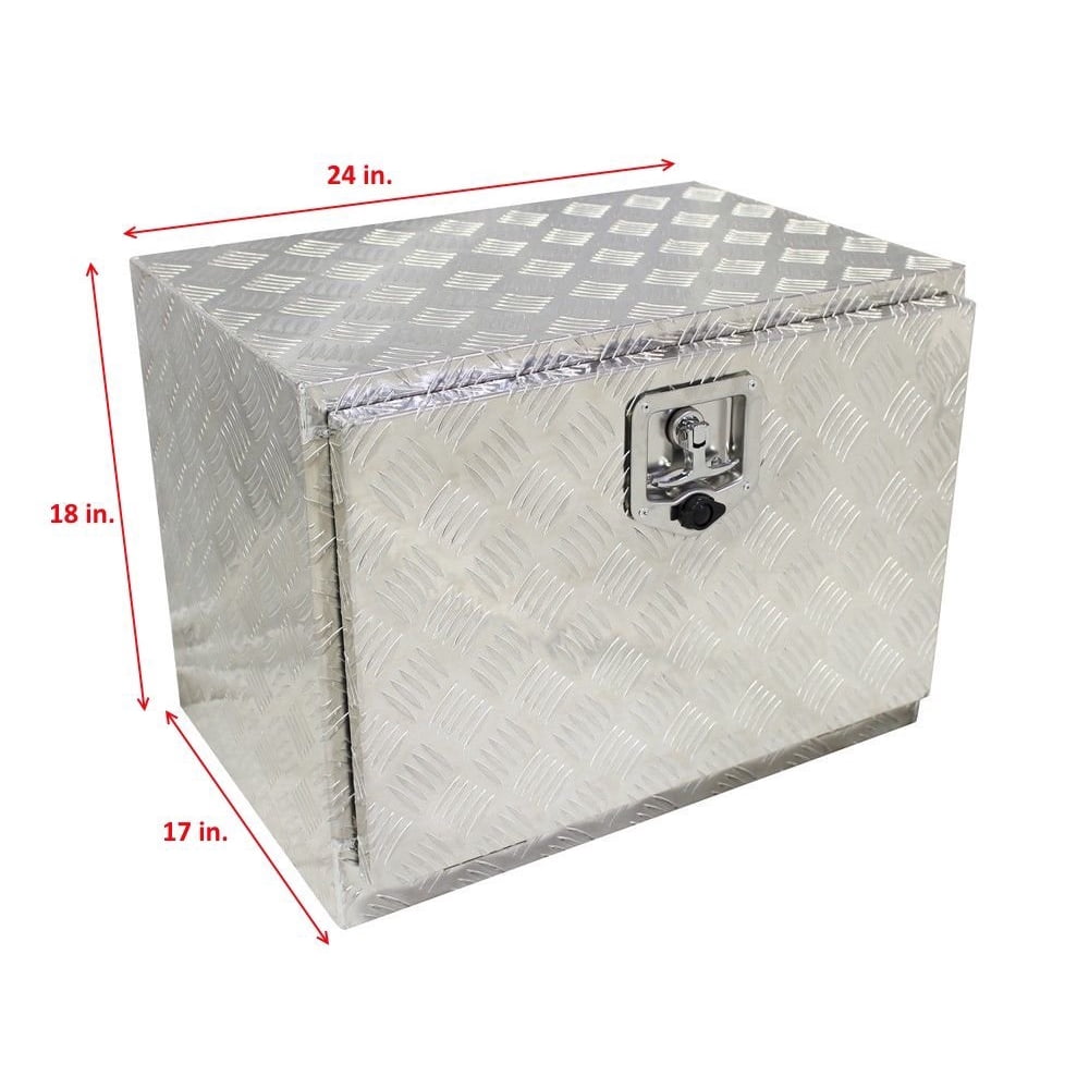 Brait BR24 Aluminum Truck Pickup Underbody Under Bed Tool Box Trailer