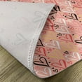 thumbnail image 5 of Ambesonne Coral Place Mats Set of 4, Heart Valentines Love, Standard Size, Coral, 5 of 6