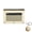 Beige, variant on Giunmcul Cloth Eyelet Binder B5 Office Storage File Bag Three Hole Zipper Pen Pouch Oxford Stationery Organizer for Students Professionals