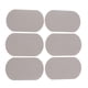 thumbnail image 5 of Parches para vaqueros, 6 parches termoadhesivos para reparar ropa, interiores de vaqueros. Gris, 5 of 6