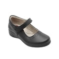 thumbnail image 1 of Zapato Escolar Para Niña Broche Dogi® Piel Color Negro negro 21, 1 of 6