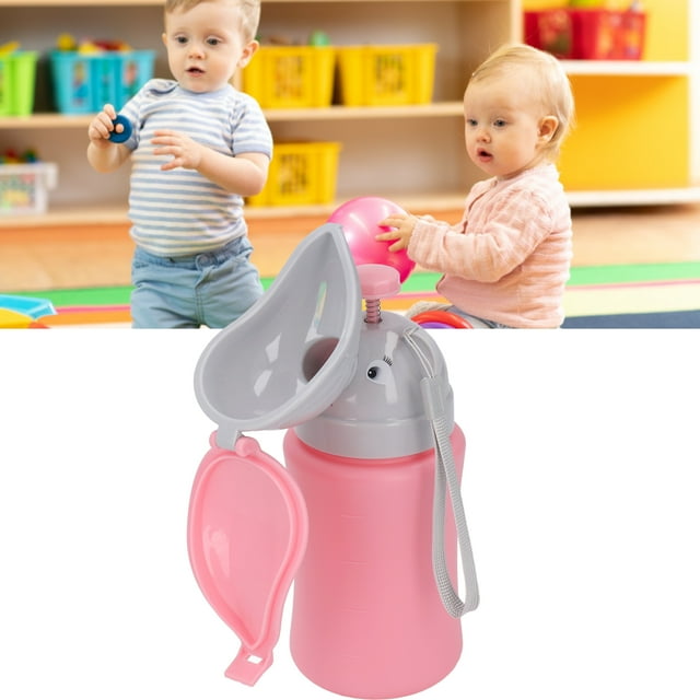 Taza Para Orinal Para Niños, Orinal Portátil A Prueba De Fugas, Inodoro De Emergencia Para Bebés, Niños Pequeños, Con Anillos De Silicona De Sellado, Material PP Ecológico,
