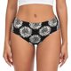 thumbnail image 1 of Fotbe White Sunflowers Calzones Estampados para Mujer – Ropa Interior de Algodón, Cómoda, Suave y Elástica-4X-Large, 1 of 6