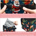 thumbnail image 4 of Santa Claus Foldable Car Trash Can with Lid, Leak-proof Hanging Storage Bag - Trash Can for Car, Car Garbage Can, 4 of 6