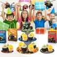 thumbnail image 3 of 2 Set 3-Tier Racing Truck Cardboard Cupcake Stand Party Decorations Cupcake Stand Dessert Holder Stand for Kids Boys Baby Shower Tower Favors Racing Truck Birthday Party Supplies, 3 of 5