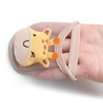 thumbnail image 5 of Yindaity Baby Walking Shoes Summer Baby Sock Shoes Boys Girls First Walking Shoes Non Slip Cartoon Soft Rubber Sole Baby Slipper Toddler Sneakers (Yellow,18-24 Months), 5 of 5