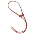 thumbnail image 1 of Unique Bargains 85.5cm/33.7' PU Leather Drawstring Pull String Purse Strap for Bucket Bag, Brown, 1 of 5