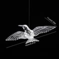 thumbnail image 2 of Acrylic Birds Decorative Ceiling Hanging Ornaments,Transparent Bird Christmas Ornaments,Bird Acrylic Decoration,Acrylic Hanging Bird Decor for Wedding Party Home Window Curtain Decorations, 2 of 3