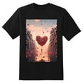 thumbnail image 2 of Plus Size Shirt for Women Black Tops for Women Short Sleeves Shirt for Women Valentine's Day (18) T Shirt Crewneck Shirt for Women XS, 2 of 5