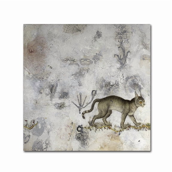 Trademark Fine Art 'Lynx' Canvas Art by Nick Bantock