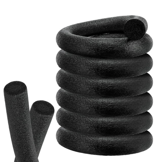 Uxcell 3-5/32 Inch(80mm) x 6.56 Feet Backer Rod for Gaps and Joints, Foam Rope Caulk Black