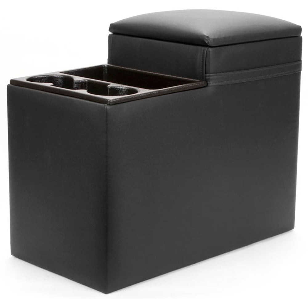 Texas Saddlebags Black Full Size Van Console