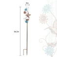 thumbnail image 3 of Hummingbird Rain Gauge Garden Stake 36.22" Metal Outdoor Decoration Plastic Tubes for Garden Yard Outdoors Fence Decoration, 3 of 6