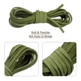 thumbnail image 3 of Uxcell 4.37 Yard 0.16" Flat Leather Cord Braiding String for DIY Crafts Green, 3 of 7
