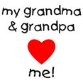 thumbnail image 3 of CafePress - My Grandma & Grandpa Love Me - Kids Hooded Sweatshirt, Classic Hoodie, 3 of 4