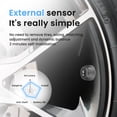 thumbnail image 4 of Trayknick 1 Set USB TMPS Easy Installation Real-time Monitoring Stable Digital Tire Pressure Monitoring System for Car, 4 of 13