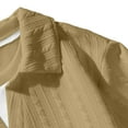 thumbnail image 6 of Chiccall V Neck Sweatshirts Textured Mock 2 Piece Sweater Plus Size Long Sleeve Loose Pullover, 6 of 8