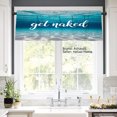 thumbnail image 2 of AshasdS Get Naked Polyester Window Valance Curtain for Home Kitchen Living Room Bedroom Bathroom Decor 54x18 inch, 2 of 5