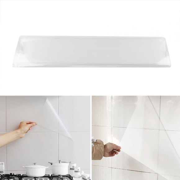 Adhesivo de Pared a Prueba de Aceite Transparente Jadeshay