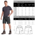 thumbnail image 3 of TACVASEN Men's Summer Outdoor 10" Shorts Quick Dry Water Resistant Lightweight Cargo Shorts With 5 Pockets For Golf Hiking Sports Work Casual , Dark Gray, Size 32, 3 of 6