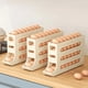 thumbnail image 1 of Contenedor para 30 Huevos para Refrigerador, Dispensador Automático de Huevos con Diseño de 4 Niveles, Organizador de Huevos de Plástico Que Ahorra Espacio para La Puerta Del Refrigerador de La Cocin, 1 of 6