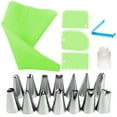 thumbnail image 1 of 20pcs Reusable Cake Baking Set Portable Baking Pastry Accessories Kitchen Cooking Scraper Tools, 1 of 8