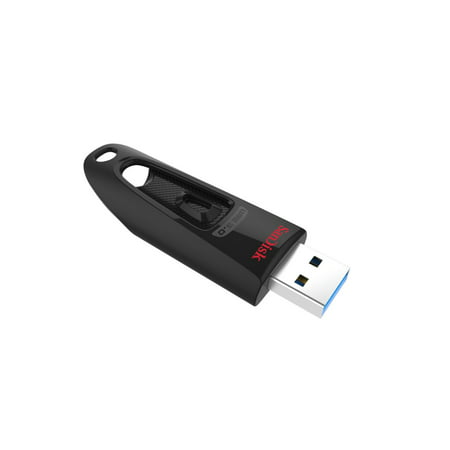 SanDisk Ultra USB 3.0 Flash Drive - 64 GB - USB 3.0 - 80 MB/s Read Speed