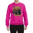 thumbnail image 2 of Wild Bobby, 1990 Vintage Garage Customs Hot Rod Classic Car Cars and Trucks Unisex Crewneck Graphic Sweatshirt, Fuschia, X-Large, 2 of 3