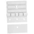 thumbnail image 4 of HINTRMENT Small Door Hinge Accessory Shower Door Hinge Plastic White 1Set, 4 of 8