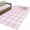 Pink, variant on Area Rugs 2.7'x5', Pink Easter Carpet for Living Room Bedroom Dining Room, Bunny Eggs Spring Floral Stripes Farmhouse Throw Kitchen Rugs Non Slip Washable Rectangle Indoor Outdoor Rugs