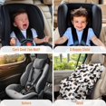 thumbnail image 5 of KUIFORTI Car Seat Cover Baby Car Seat Sun Shade Cover with Dachshund Print, Toddler Car Seat Cover Replacement Heat Protector Fashion Toddler Car Seat Accessories, 5 of 7