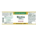 thumbnail image 2 of Suplemento de biotina Nature's Bounty, 5000 mcg, 450 cápsulas blandas, 2 of 3