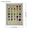 thumbnail image 3 of CNKOO Personalized Teacher Appreciation Gift - ABC Alphabet Teacher Sign - Unique Thank You Gift for Teachers  inspiring Words to Express Gratitude for their Dedication & Hard Work, 3 of 6