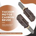 thumbnail image 4 of for Ametek Lamb Electric Vacuum Motor Carbon Brush 2311480, 333261, 33326-1 6PCS, 4 of 5