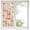 Brown, variant on Green Weave Mesh Window Privacy Film, Modern Minimalist Abstract Frosted Glass Window Clings Static Cling UV Heat Blocking Reusable Door Sticker for Bathroom 17.7 x 39.3 Inch