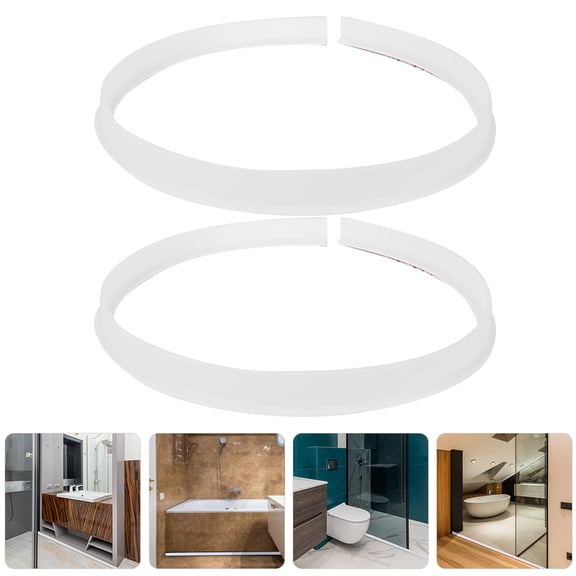 LABELEPH 2Pcs Rectangular Shower Thresholds Bath Shower for Homeowners