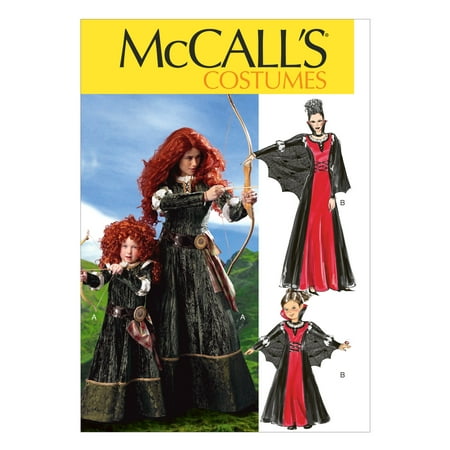 Misses'/Children's/Girls' Costumes-S-M-L-XL -*SEWING PATTERN*